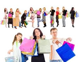 shopping and budget the family