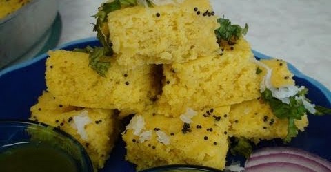 Like Like Love Haha Wow Sad Angry 2 Khaman dhokla  is a savory steamed cake made from gram flour. khaman...