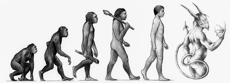 consequences-of-evolution-animal-to-human-to-Devil