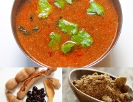 Chinch Gulachi Amti : Chinch Gulachi Amti is a Maharashtrian Brahmin recipe of dal/lentil. ‘Chinch’ means tamarind and ‘gul’ means...