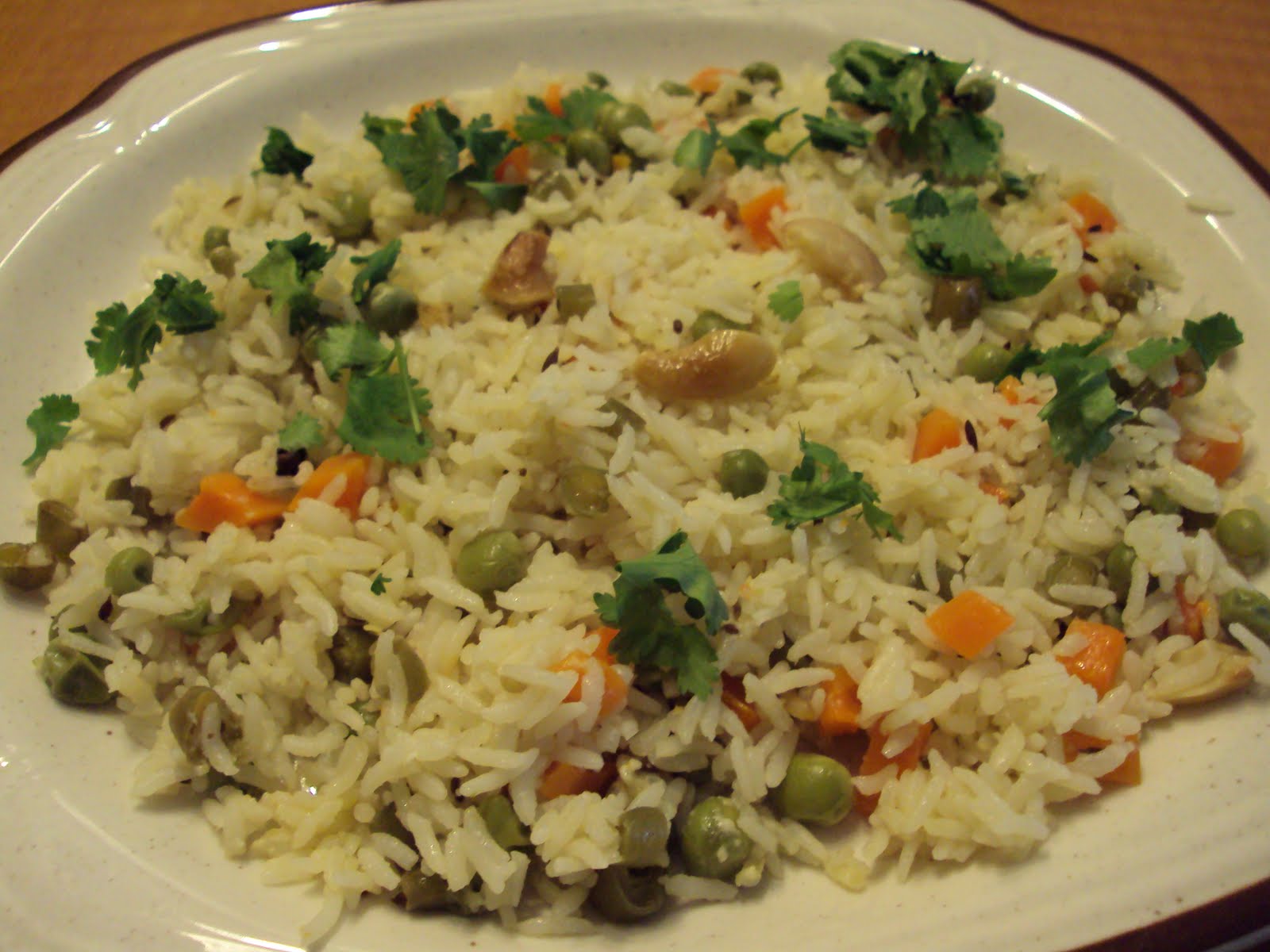 Coconut milk Pulao