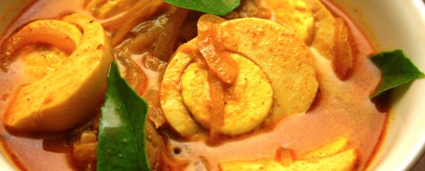 Like Like Love Haha Wow Sad Angry Egg Curry : Learn how to make  – Boiled eggs curry with onion, tomato,...