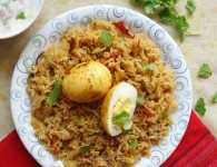 1 Egg Biryani – Egg Biryani is a non-veg dish made with eggs and rice is main ingredients of this...