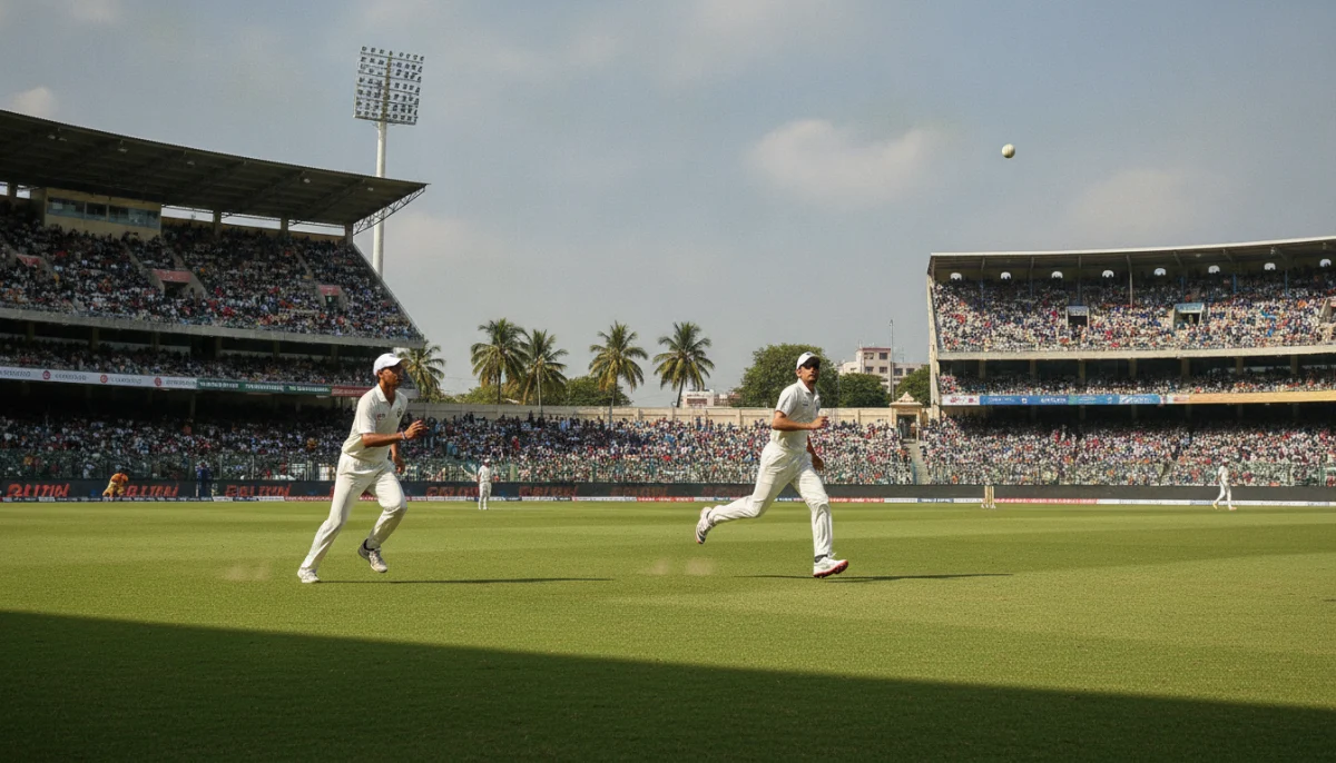 IND A vs AUS A सामन्यादरम्यान मैदानावर झेल घेतानाचा थरारक प्रसंग