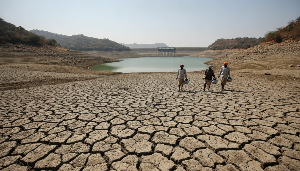 उरण पाणी कपात लागू झाल्यानंतर रानसई धरणातील कमी झालेला पाणीसाठा